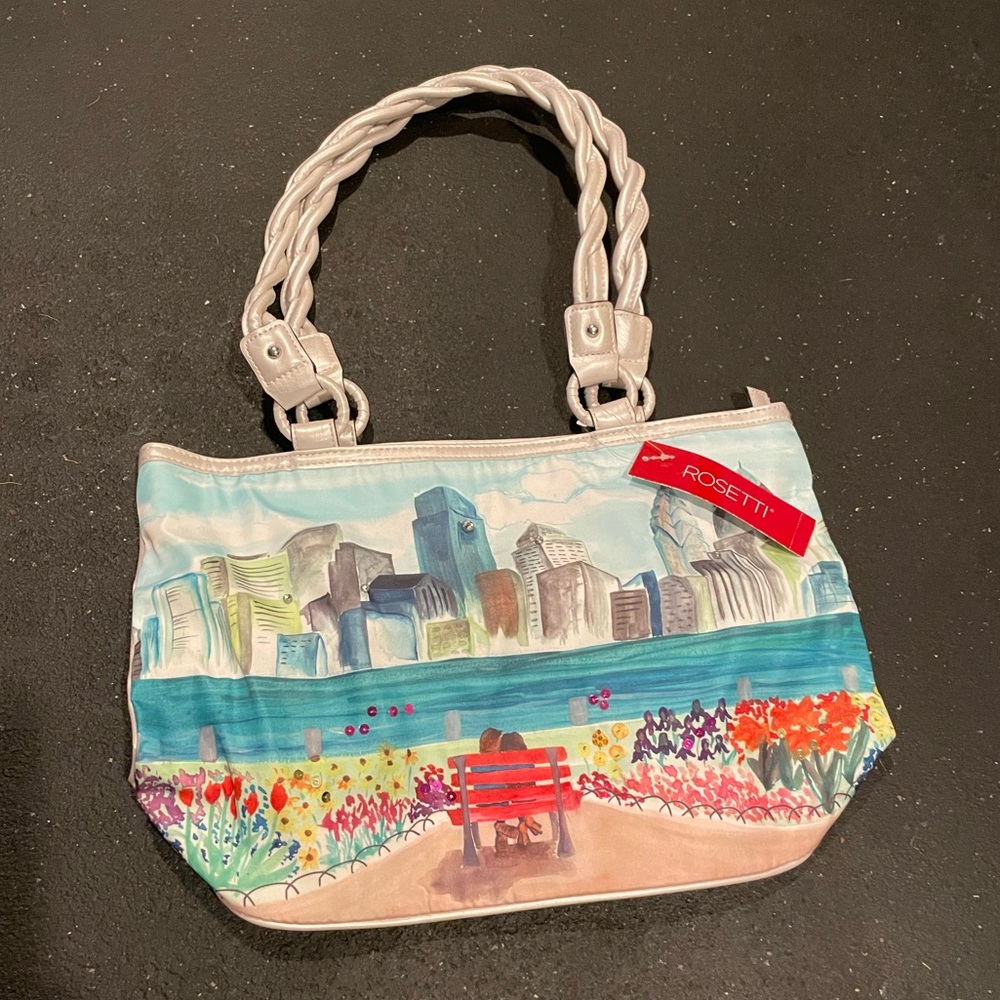 Rosetti city skyline bag